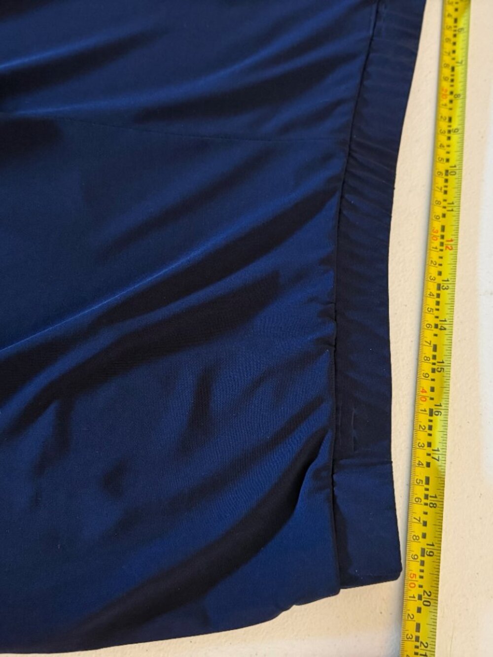 Susan Graver, Capris Pants, Navy, XL - Picture 4 of 6